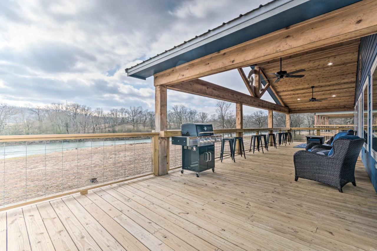 Upscale Riverfront Home With Beach And Fire Pit! Glenwood Extérieur photo