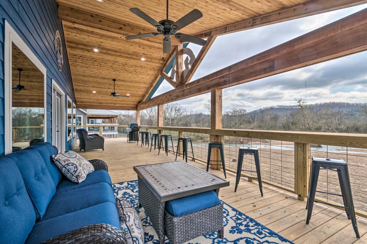 Upscale Riverfront Home With Beach And Fire Pit! Glenwood Extérieur photo