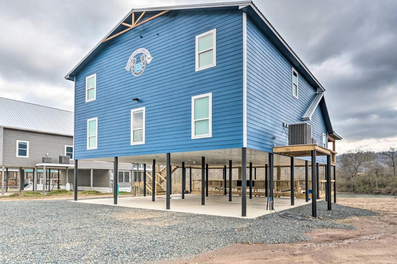 Upscale Riverfront Home With Beach And Fire Pit! Glenwood Extérieur photo