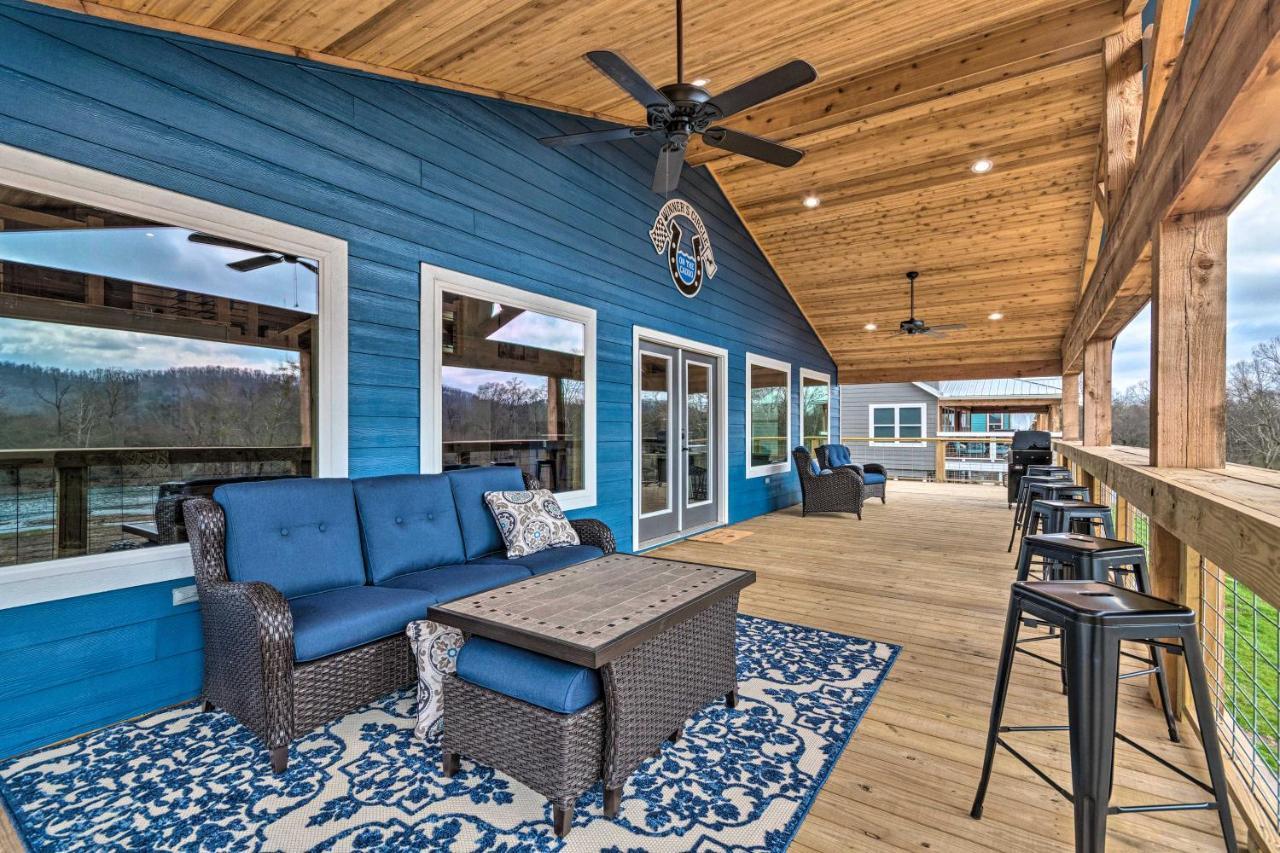 Upscale Riverfront Home With Beach And Fire Pit! Glenwood Extérieur photo