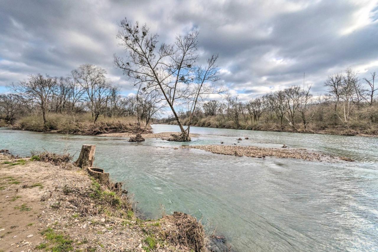 Upscale Riverfront Home With Beach And Fire Pit! Glenwood Extérieur photo